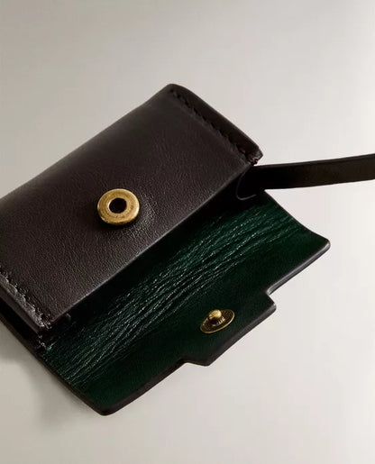 Leather Pet Waste Bag Holder