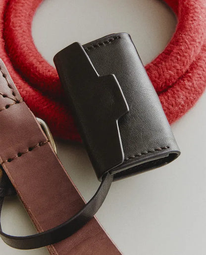 Leather Pet Waste Bag Holder